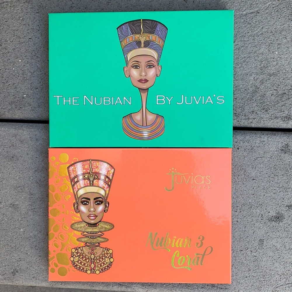 Juvia’s Place The Nubian & Nubian 3 Coral palettes